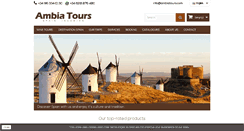 Desktop Screenshot of ambiatours.com